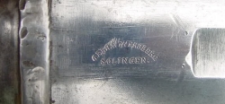 Hersteller Gebr. Weyersberg in Solingen