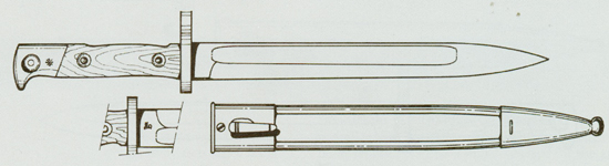 Kiesling, Paul : Bayonets of the world